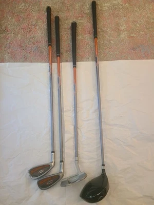 Acuity Voltage Golf Clubs Junior Set Of 4 Driver Putter 2 Irons LH - Image 1 of 4