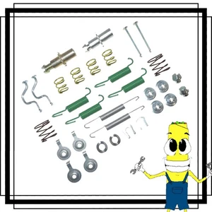 Kit completo de herrajes de freno de estacionamiento trasero para Toyota Sequoia 2001-2007 - Imagen 1 de 1