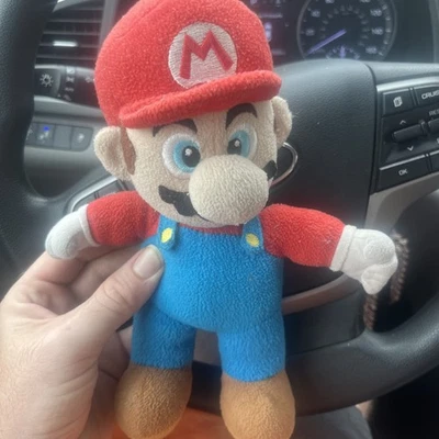 De colección Mario Party 5 Sanei Hudson Suave 2003 Gorro Peluche Pequeño 7" Juguete Japón Foto 1 de 3