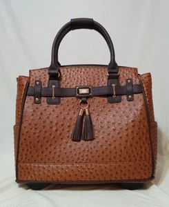 JKM & Company Rolling Laptop Bag Briefcase Overnight Travel Fits 13-17" Laptops - Photo 1/23