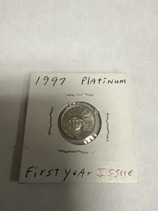 1997 $10 Platinum Eagle 1/10th Ounce Coin Gem BU First Year Issue - Picture 1 of 2