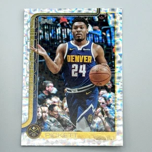 Jalen Pickett Diamante Parallel #107 Near Mint 2025-26 Topps Denver Nuggets - Picture 1 of 2