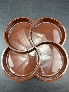 Dansk Designs Geteiltes Serviertablett Braun Gunnar Cyren Vintage MCM Kunststoff  - Bild 1 von 6
