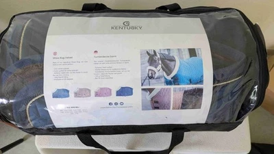 Turnierdecke – Kentucky Horsewear – Show Rug Velvet – Navy – 160g – 145 cm