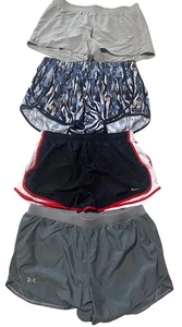 Lote de 4 Pantalones Cortos XL Mujer Running Tempo Adidas Nike Under Armour Calvin Klein - Imagen 1 de 8