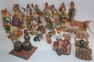 "Lote de 15 figuras de belén Fontanini de 5"" de Roman Inc y MÁS" - Imagen 1 de 18