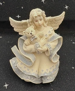 Figurina Vintage Angeli Sarah "Peyton" Mente Primavera 2002 3" Resina - Foto 1 di 9