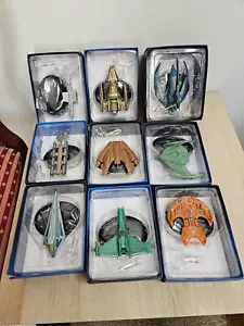 JOB LOT OF 9 x STAR TREK EAGLEMOSS COLLECTORS STAR SHIPS - EXCELLENT - SEE LIST - Picture 1 of 10