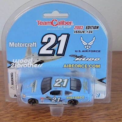 NASCAR 2003 Team Caliber Ricky Rudd Air Force 21 Ford Taurus Diecast Race Car 24 Foto 1 de 4