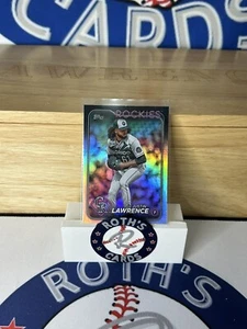 2024 Topps Series 1 Justin Lawrence Rainbow Foil - Picture 1 of 1