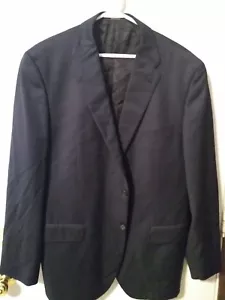 Joseph Abboud Collection Men's 44R Blue 2 Button Sports Jacket Sharp! - Picture 1 of 12