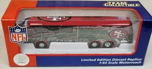 NFL San Francisco 49ers Diecast Motorcoach, NEW (2001 Issue) - Picture 1 of 4