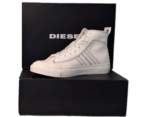 Diesel sneaker uomo " S-ASTICO MID LACE " UVP 110,00€ EU taglia 41 bianche - Foto 1 di 6