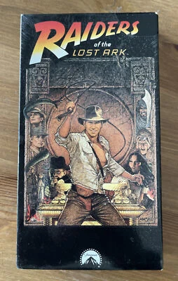 Vintage 1989 INDIANA JONES RAIDERS OF THE LOST ARK Movie Original VHS NEW Sealed - Image 1 of 4