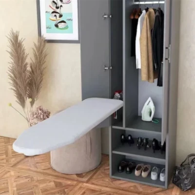Garderobe Haushaltsklappschrank Schrank Bügelbrett Versteckte Bügelbrett - Bild 1 von 4