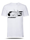T-shirt con grafica R 1250 GS 2019-2021 Silhouette Style TS-BM-018 White