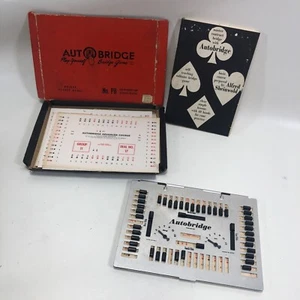 Vintage AUTOBRIDGE (1950's Charles Goren) Learn & Play Yourself 4 Hand Bridge - Picture 1 of 2