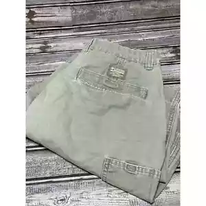 Columbia Sportwears Men’s Cargo Shorts Gray/Green Size 38 Inseam 10 - Picture 1 of 4