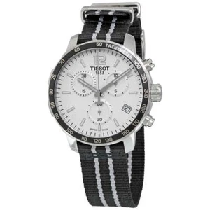 Tissot Quickster Spurs Edition, Black/White Fabric Strap - Picture 1 of 1