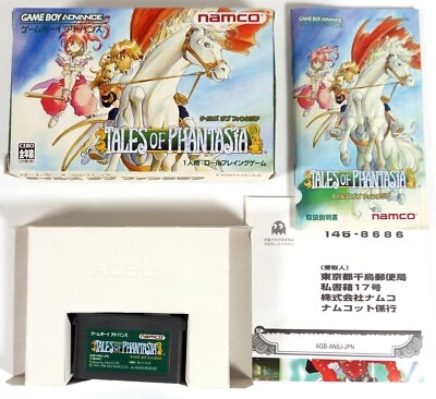 TALES OF PHANTASIA Nintendo Game Boy Advance GBA Reg Jap Japan (2) - Photo 1/4