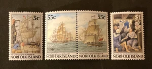 Briefmarken Norfolkinsel Scott #417-20 postfrisch - Bild 1 von 1