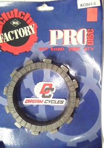 NEW KG Clutch Disc Set KG044-8 Suzuki RM 125 84 , 88-91 GS LTF FAST SHIPPING - Picture 1 of 2