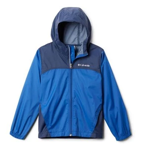 Columbia Youth Boys Glennaker Rain Jacket Blue/Collegiate Navy X-Large (18/20) - Picture 1 of 6