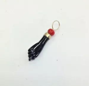 New 14k Gold 'AZABACHE HAND' Charm/Pendant - Picture 1 of 4