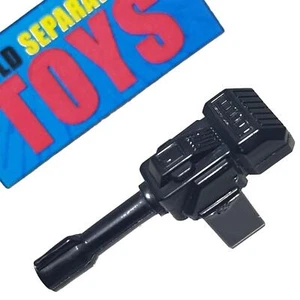 Vtg Transformers G1 Air Raid RIFLE gun blaster 1986 black weapon accessory part - Picture 1 of 7