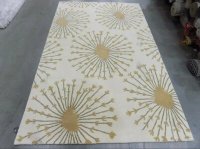 BEIGE / GOLD 5' X 8' 彩色地毯,降价 1172590445 BEL123A-5 — 第 1/3 张图片