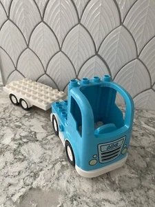 Lego Duplo Construction Truck and Trailer Hauler Vehicle 2-Pc Set NEW - Picture 1 of 5