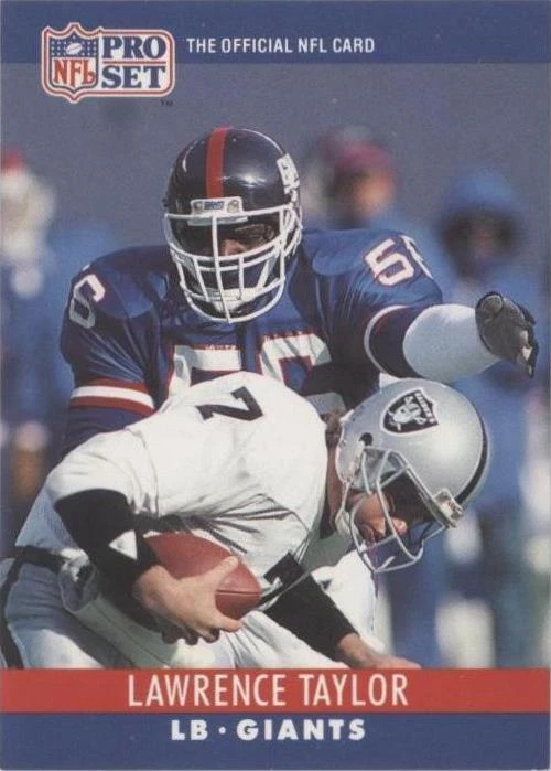 1990 Pro Set Lawrence Taylor #231