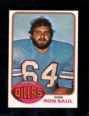 1976 TOPPS #208 RON SAUL NM OILERS *X49907 - Image 1 of 2
