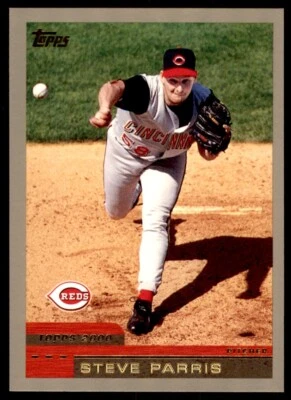 2000 TOPPS #407 STEVE PARRIS CINCINNATI REDS - Image 1 of 2