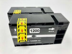2 Black Ink Cartridge PGI-1200XL for Canon MB-2020 2030 2320 2350 2050 2120 2170