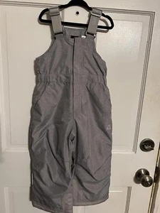 Gerry Boys' Snow Bib Overall - Gray, Size 3T- NWOT - Picture 1 of 9
