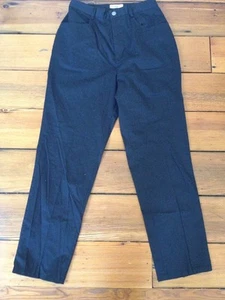 TravelSmith Poly Cotton Spandex Stretch Womens Black Travel Pants 6P 26" Waist - Picture 1 of 3