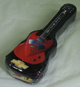 Men's Medium Chevy T-Shirt, "An American Revolution" Chevrolet Flaming Guitar - Picture 1 of 4