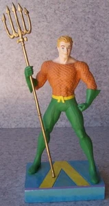 Figurine D C Comics Aquaman Arthur Curry Jim Shore NEW with gift box - Picture 1 of 5