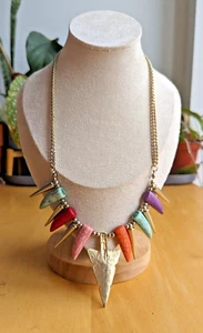 Pretty multicoloured New Look necklace - Picture 1 of 6