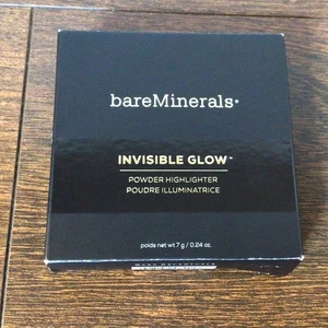 bareMinerals Invisible Glow Powder Highlighter Tan .24 oz 7 g NEW NIB HTF RARE - Picture 1 of 5