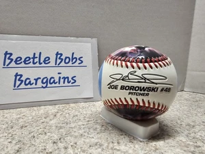 Joe Borowski Chicago Cubs MLB 2003 Embossed Fotoball Baseball - Bild 1 von 6