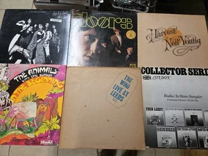  LOT- 6 LP ALICE COOPER ,ANIMALS,THE WHO,NEIL YOUNG,THE DOORS,PROMO LONDON COMP. - Picture 1 of 16
