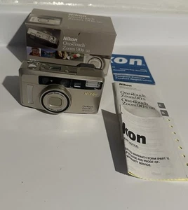 Nikon One Touch Zoom 90 S AF QD 35mm Point & Shoot Film Camera 38-90mm TESTED - Picture 1 of 8
