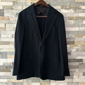 RALPH LAUREN RRL DOUBLE RL Tailoring Co Dark Navy Sport Coat Blazer Jacket 42R - Picture 1 of 8