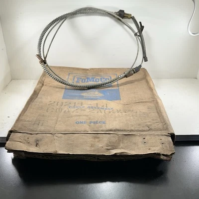 Ford 1960 Fairlane Galaxie 1961 Special Meteor Monterey CABO TRASEIRO FREIO DE ESTACIONAMENTO - Imagem 1 de 4