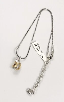 Collar Colgante Brighton Nuevo con Etiquetas Pez Dorado Lucky Koi Plata Oro Pequeño. #1509 Foto 1 de 4