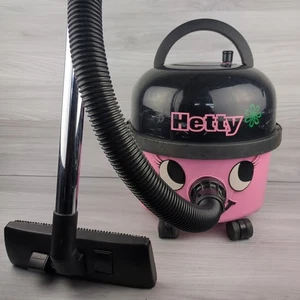 Hetty HET200-12 Rosa Staubsauger mit Schlauch & Stab - gereinigt & getestet - Bild 1 von 9