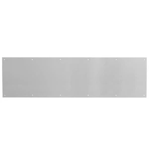 -Line MP4839 Door Kick Plate, 10 In. x 34 In., Satin Nickel Aluminum (Single ... - Picture 1 of 2