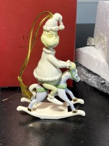 Lenox Dr. Seuss A Rockin Grinch Weihnachtsschmuck in Box - Bild 1 von 13